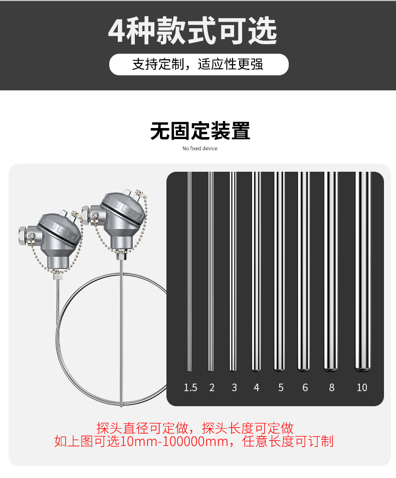 鎧裝熱電偶-阻10_http://m.xinjiangzhaosheng.cn_溫度儀表_第7張